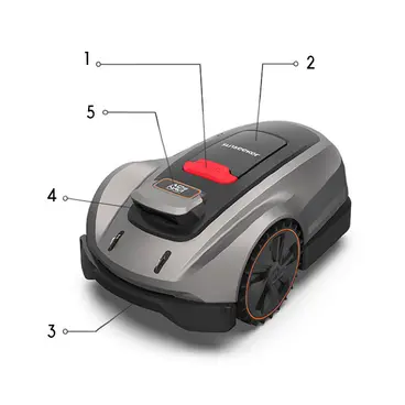 Sunseeker X3 Plus - Tondeuse à gazon robot sans fil multizone