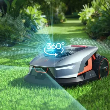 Sunseeker X4 - Tondeuse à gazon robotisée sans fil et sans antenne pour grandes pelouses