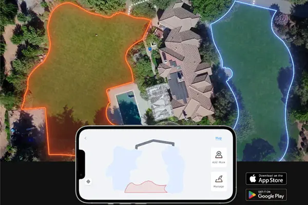 Robot de jardinage cartographe Sunseeker X5
