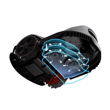 Tondeuse à gazon robotisée Sunseeker X7 avec coupe intelligente et systématique