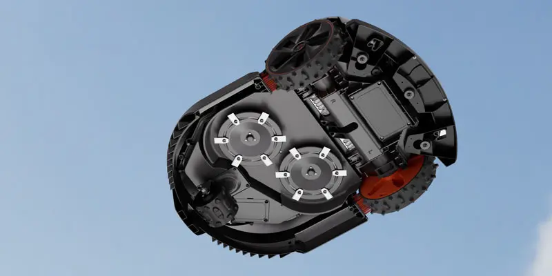Sunseeker X7 Gen 2 - Tondeuse à gazon robot sans fil pour grands jardins 3000 m²