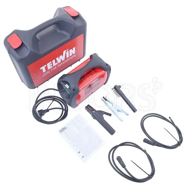 équipement standard Telwin Force 165 - Soudeuse à électrode avec boîtier en plastique