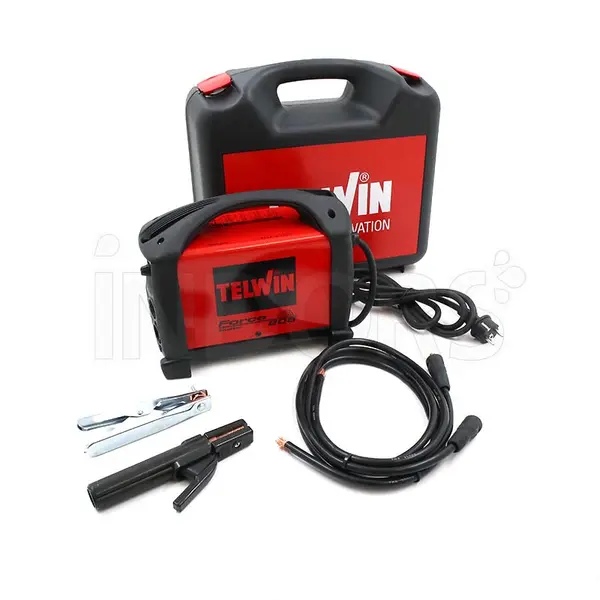 Poste à souder Telwin Force 205 fourni avec mallette et accessoires