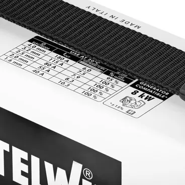 Telwin Infinity 200 + Accessoires pour machine à souder à onduleur d'électrode