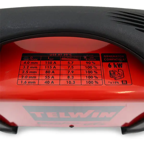 Telwin Tecnica 171/S - Poste de soudage à électrode inverseur jusqu'à 4 mm