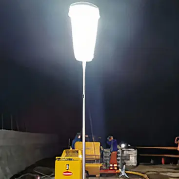 Towerlux Gaia - Tour d'éclairage modulaire pour chantiers et urgences