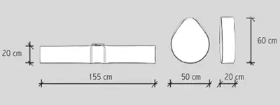 dimensions de la tour de luxe gaia