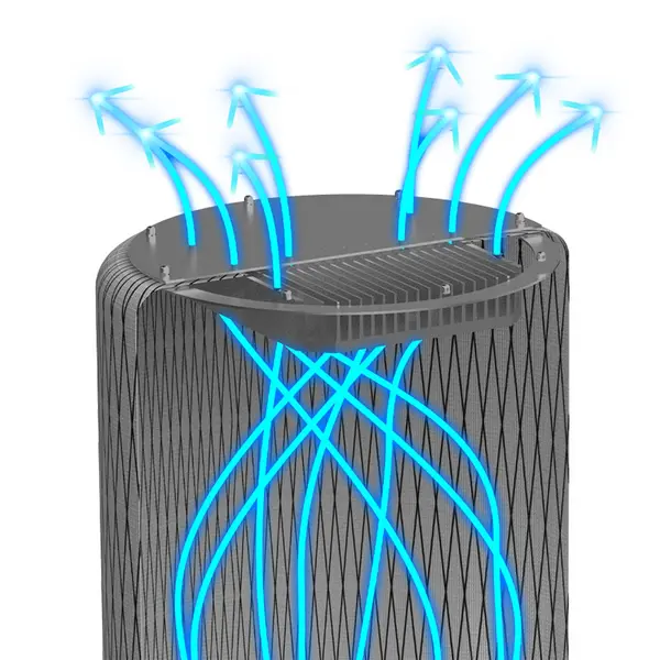 Tour d'éclairage gonflable Towerlux Hybrid Power HP2 à refroidissement par air pulsé