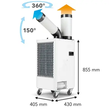 Trotec Spotcool PT 2700 SP - Refroidisseur d'air mobile