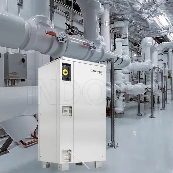Trotec DH 160 BX ES - Déshumidificateur en acier inoxydable avec pompe à condensation intégrée 245 L/24 h