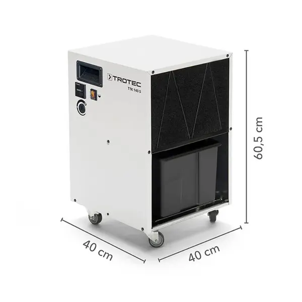 Trotec TTK 140 S 1120000141 - Déshumidificateur facile d'entretien