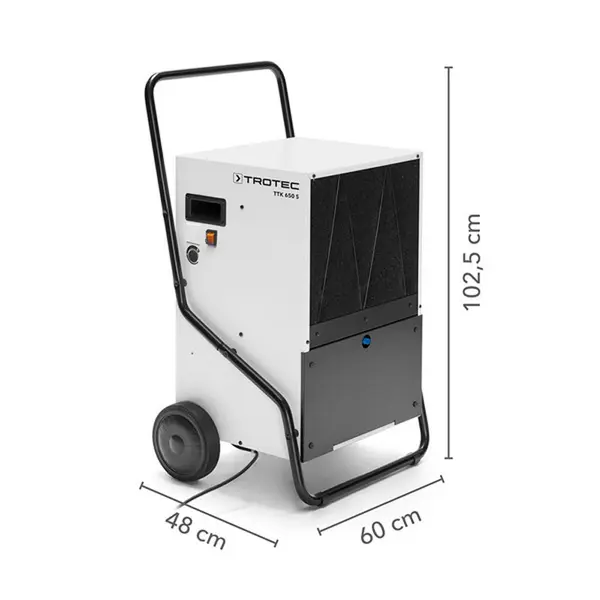 Trotec TTK 650 S 1120000171 - Déshumidificateur facile d'entretien