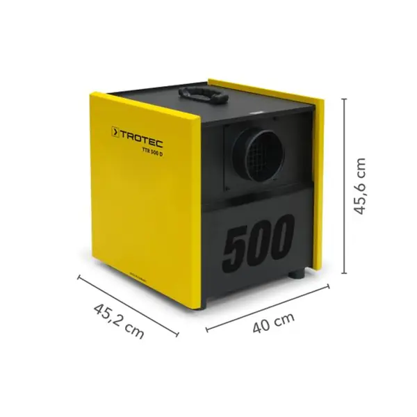Dimensions du Trotec TTR 500 D
