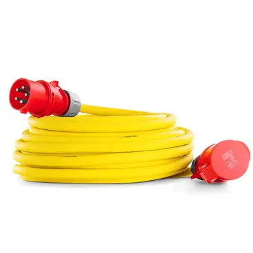 Trotec 7333000379 - Rallonge électrique professionnelle 20 m triphasée 400 V, fabriquée en Allemagne