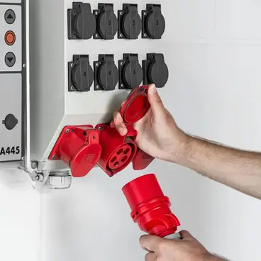 Trotec 7333000379 - Rallonge électrique professionnelle 20 m triphasée 400 V, fabriquée en Allemagne