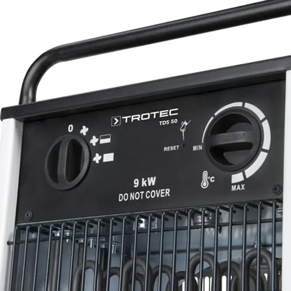Trotec TDS 50 - Chauffage électrique triphasé 9 kW