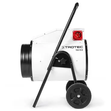 Chauffage électrique Trotec TDS 75 R - 15 kW avec roulettes et commande à 4 modes