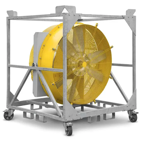 Trotec TTW 100000 - Ventilateur axial industriel avec débit d'air de 109 000 m³/h