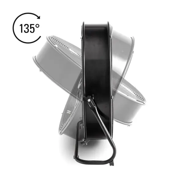 Trotec TVM 24 D - Ventilateur de sol inclinable jusqu'à 135°