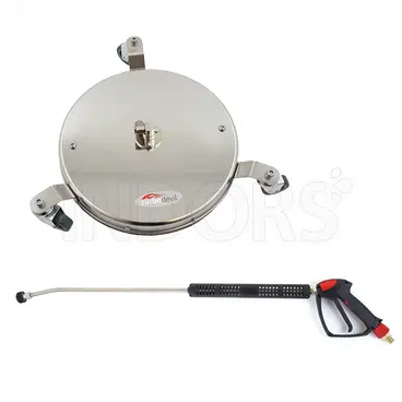 Lance de nettoyage de surface en acier inoxydable Turbo Devil TD 410 mm