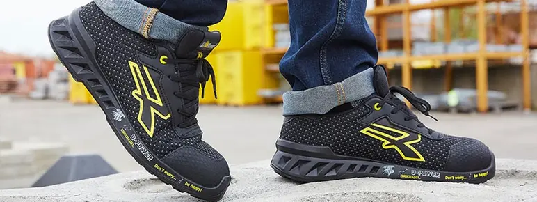 Chaussures d'hiver légères et imperméables U-Power MATT Red Leve