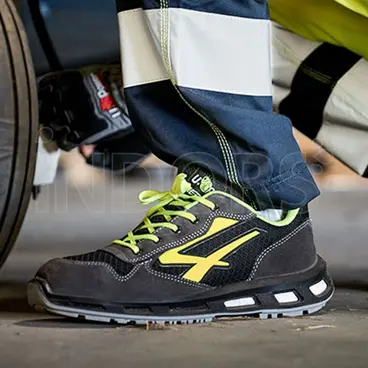 Chaussure de sécurité S1P SRC ESD jaune