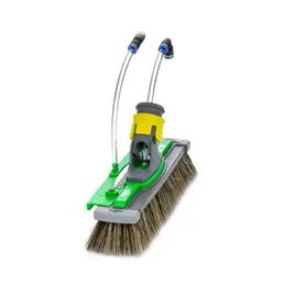 Brosse de nettoyage photovoltaïque hybride Unger nLITE - 28 cm