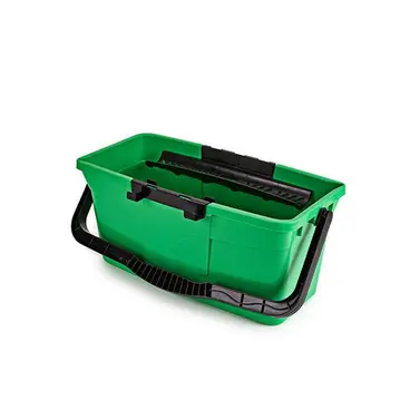 anse fermée Seau Unger 12 L Vert avec Clayettes - QB12B