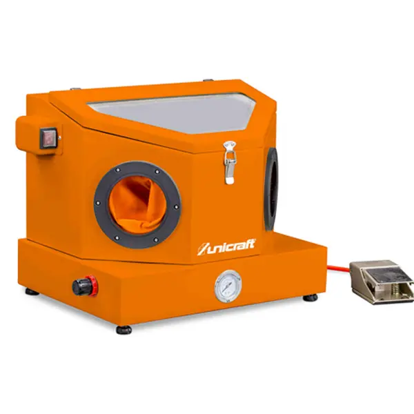 Unicraft SSK 1.5 - Armoire de sablage abrasif professionnelle 25 L