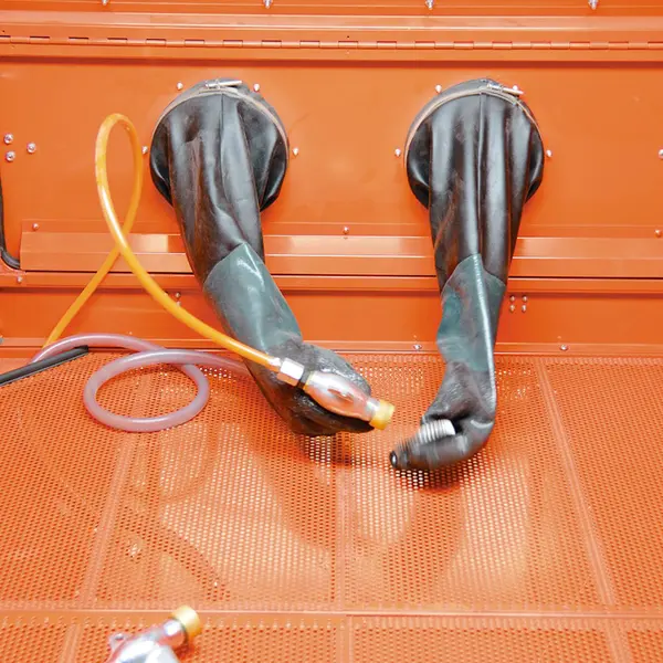 Unicraft SSK 3.1 - Sableuse abrasive professionnelle à double échappement