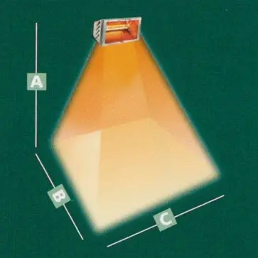 Schéma du couvercle de lampe Varma WR2000/20