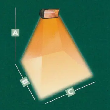 Schéma du couvercle de la lampe Varma WR65/20