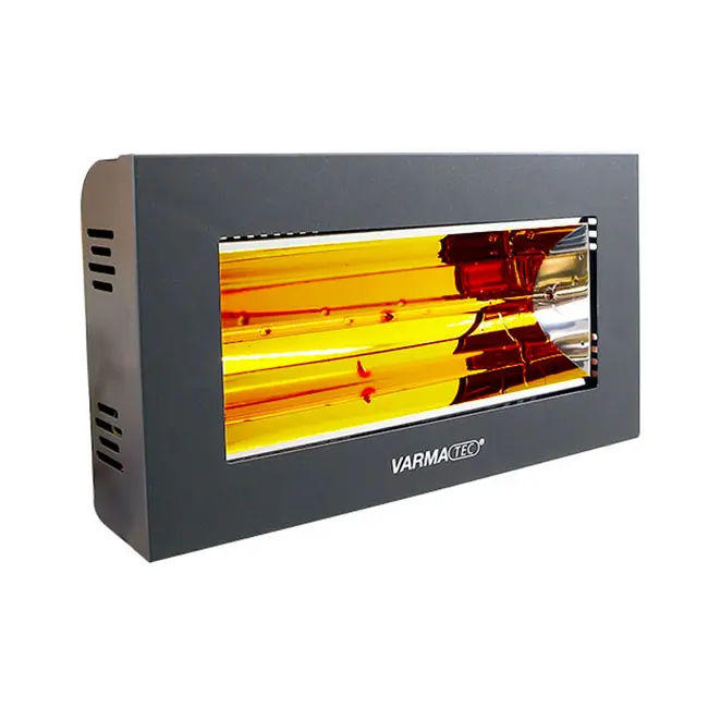 Lampe chauffante infrarouge Varma Helios Radiant Safe Industry pour les environnements ATEX