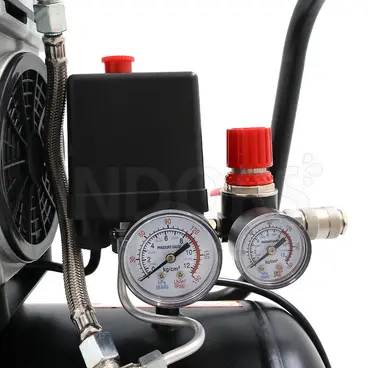Vinco 60700 - Compresseur portable silencieux sans huile de 24 L