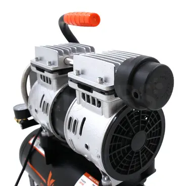 Vinco 60702 - Compresseur silencieux sans huile 1 CV