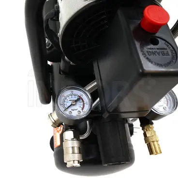 Vinco 60702 - Compresseur silencieux sans huile 1 CV