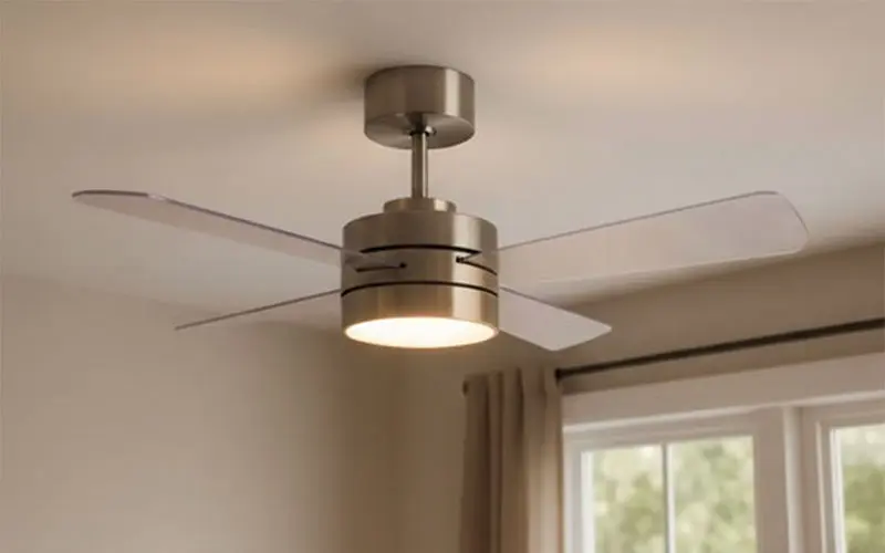Ventilateur de plafond Vinco 70952 à 4 pales avec moteur CC sans balais