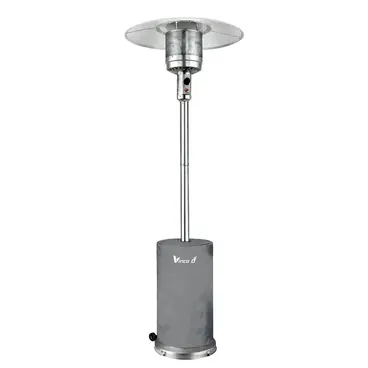 Vinco 71312 - Parasol chauffant pour espaces extérieurs 15 kW