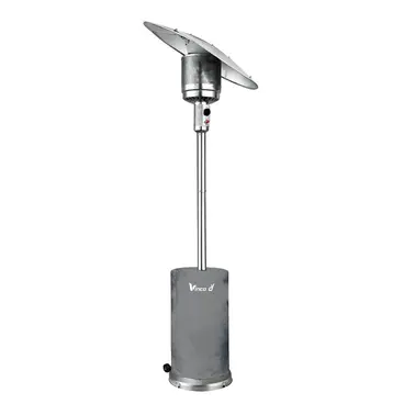 Vinco 71312 - Parasol chauffant pour espaces extérieurs 15 kW