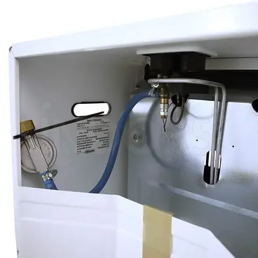 Raccordement au gaz Vinco 71412 - Cuisinière à gaz pour le chauffage