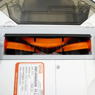Aspirateur robot 3 en 1 Vinco Scrappi 40181 pour environnements intérieurs avec base de vidage et de chargement