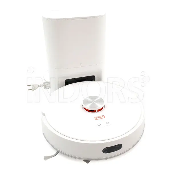 Aspirateur robot 3 en 1 Vinco Scrappi 40181 pour environnements intérieurs avec base de vidage et de chargement