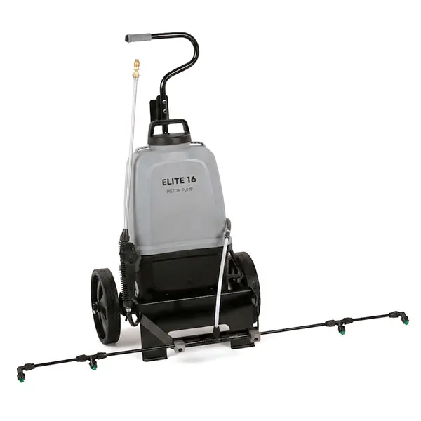 Volpi Elite 16 24PRO16 - Pompe 8 bar avec Chariot et Barre de Pulvérisation