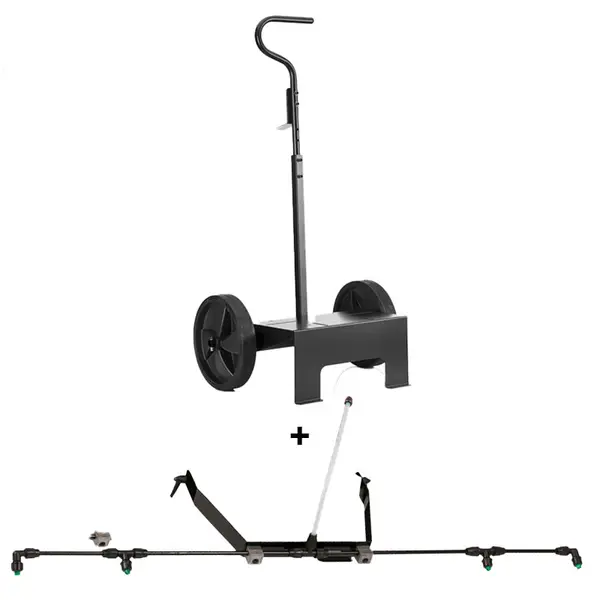 Volpi Elite 16 24 Pro 16 barre de désherbage et chariot