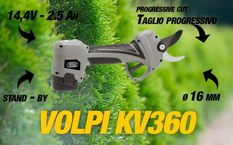 Informations sur le Volpi KV360