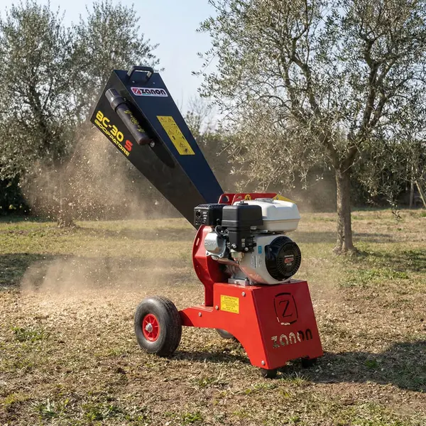 Broyeur de branches Zanon BC 30-S 1003129 avec moteur Briggs & Stratton 6 CV et diamètre de coupe de 4 cm