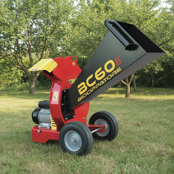 Zanon BC 60-E 1002858 1002859 - Broyeur de branches électrique professionnel jusqu'à 4 CV
