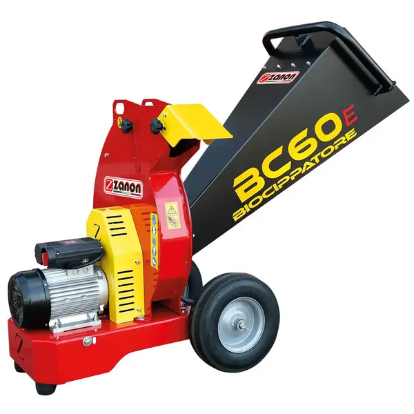 Zanon BC 60-E 1002858 1002859 - Broyeur de branches électrique professionnel jusqu'à 4 CV