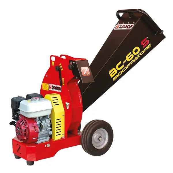 Broyeur de branches Zanon BC 60-S 1002857 - Moteur Honda 6,5 CV et diamètre de coupe de 6 cm