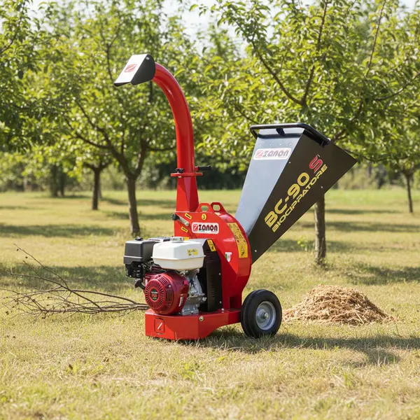 Broyeur de branches Zanon BC 90-S 1002900 - Moteur Honda 13 CV et diamètre de coupe de 9 cm